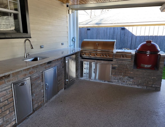 Your outdoor kitchen