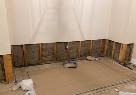 Insurance Claim Rebuilds Wall Before