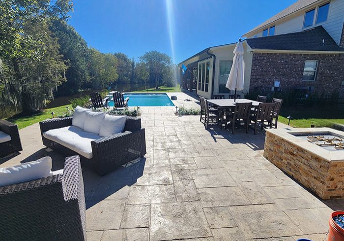 Rock Construction Pool Construction